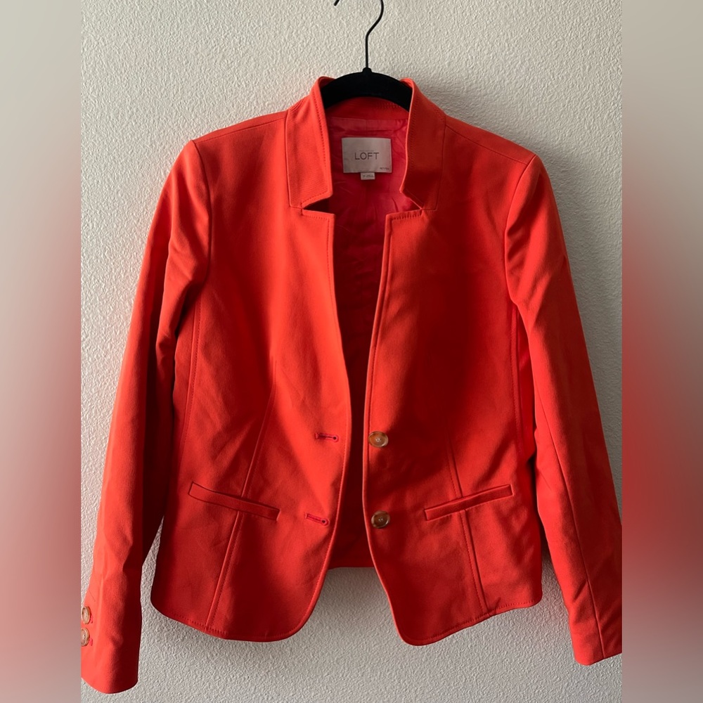 Orange Blazer